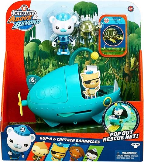 Octonauts Oktonauci Figurka Kapitan Barnacle Pojazd Gup A