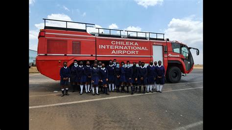 African Section 99s Visits Chileka Airport For International Girl Child