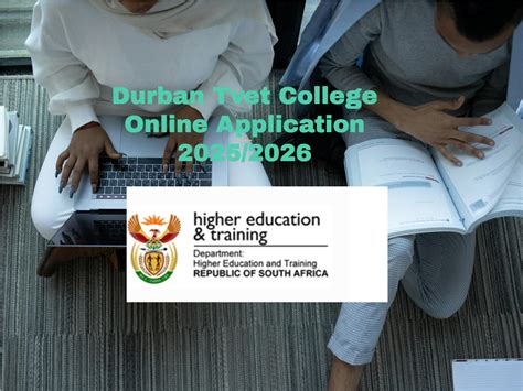 Durban Tvet College Online Application 2025/2026 - TVET Colleges