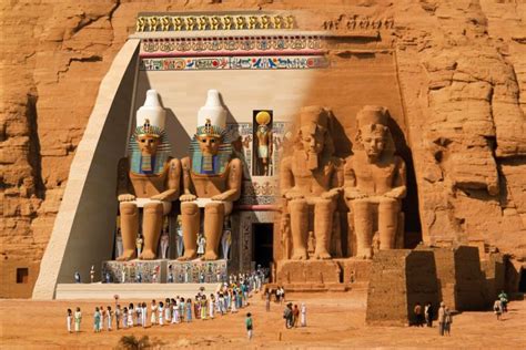 The Great Temple At Abu Simbel Which Took About Years To Build Was