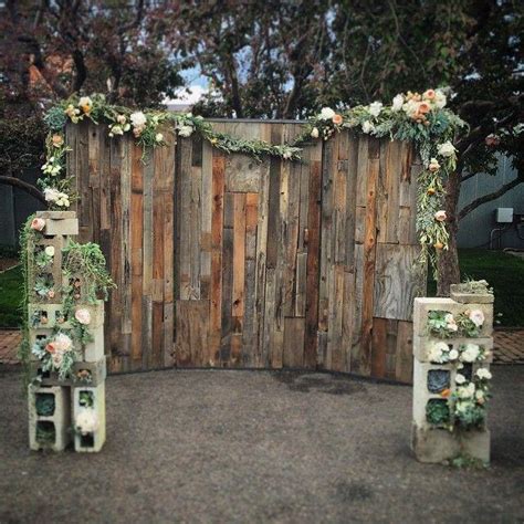 Decor - Wood Wall Wedding Backdrop #2501708 - Weddbook