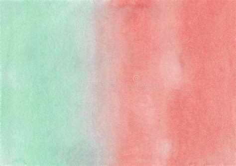 Abstract Pink and Green Watercolor Background Stock Illustration ...