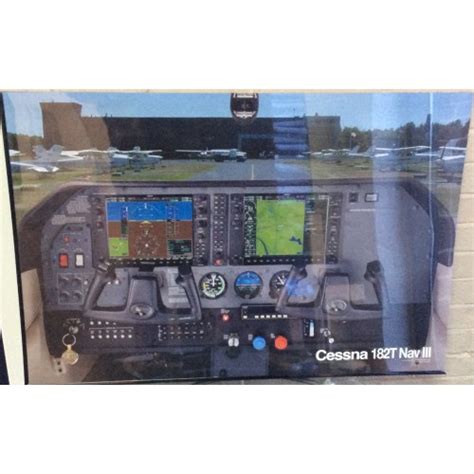 G1000 Cockpit Poster Freedom Aviation