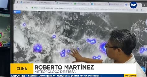 Lluvias en Panamá Emiten aviso de prevención de lluvias para varios