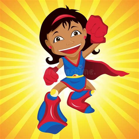 Black Superwoman Stock Illustrations 255 Black Superwoman Stock