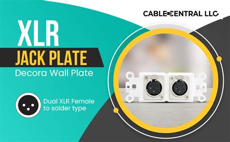 Amazon Cable Central Llc Decora Wall Plate Single Pack Wall