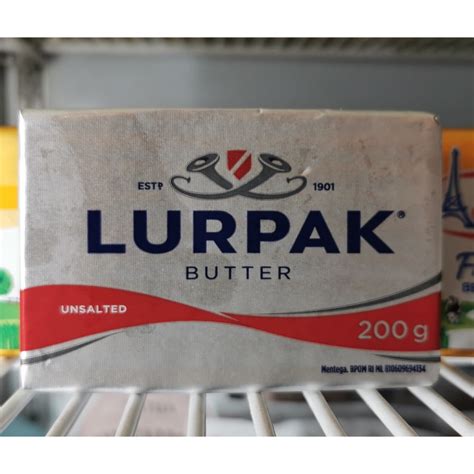 Jual LURPAK BUTTER UNSALTED 200GR Shopee Indonesia