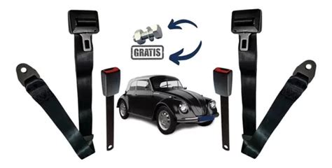 Kit Cinto De Segurança Fusca Dianteiro Transversal 2 Pontos