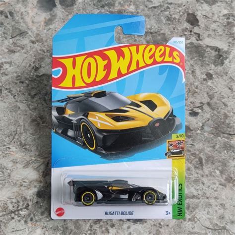 Hot Wheels Bugatti Bolide Hitam Kuning HW EXOTICS Lazada Indonesia