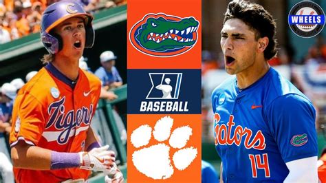 Florida Vs 6 Clemson Super Regionals Game 1 2024 College Baseball Highlights Youtube