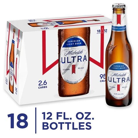 Michelob Ultra Light Beer Bottles 12 Fl Oz Instacart