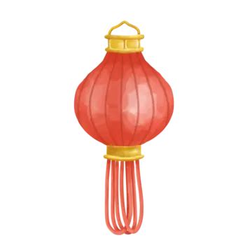 Round Chinese Lantern Lantern Lunar Year Chinese New Year PNG