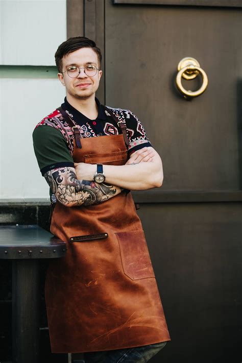 Leather Apron Bartender Apron Work Apron Barber Apron - Etsy