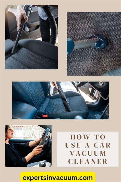 Guide to Using a Car Vacuum Cleaner (5 Steps)