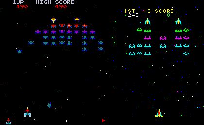 Why Galaxian Works: Comparison with an Attempted Clone