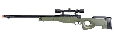 Well MB15 Bolt Action Airsoft Sniper Rifle With Scope ( OD Green )