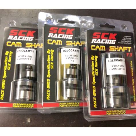 SCK Racing Camshaft For Yamaha LC135 Y15ZR FZ150 Shopee Malaysia