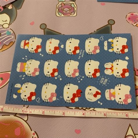 Sanrio Office Hello Kitty Sticker Sheets Poshmark