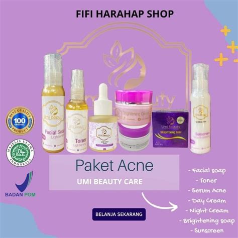 Jual Paket Booster Acne Umi Beauty Care Ubc Umi Alfatih Umi