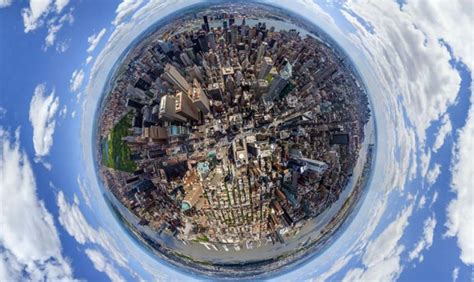 Ciudades Vistas Desde El Cielo En P Blico