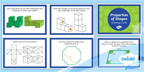 Year Geometry Properties Of Shapes Planit Lesson Packs