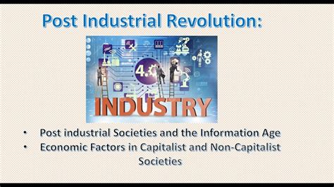 Post Industrial Revolution Youtube