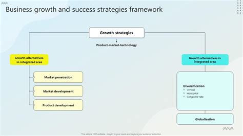 Business Growth And Success Strategies Framework Steps For Business Growth Strategy Ss