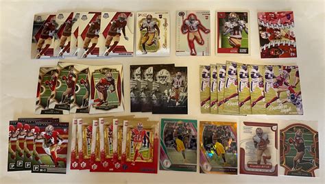 Nfl Panini Select Mosaic Prizm More Brandon Aiyuk Rookie Rc Lot