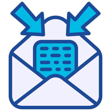 Incoming Mail Generic Blue Icon