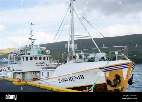 Iceland Akureyri Downtown Center Second Largest City Cruise Ship An