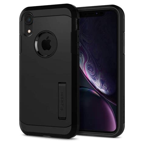 Funda Spigen Uso Rudo Compatible Con Apple IPhone XR Negro