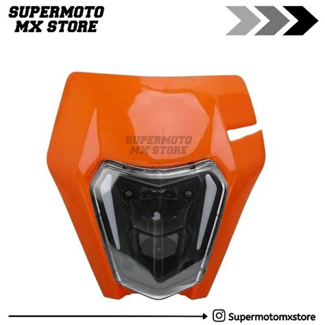 Jual HEADLAMP KTM EXC SMR LED KTM 250 450 KLX DTRACKER CRF WR