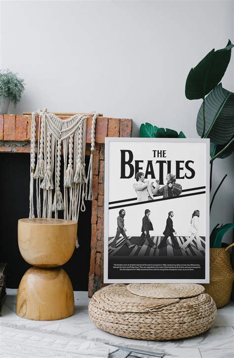 The Beatles Poster Abbey Road - Etsy