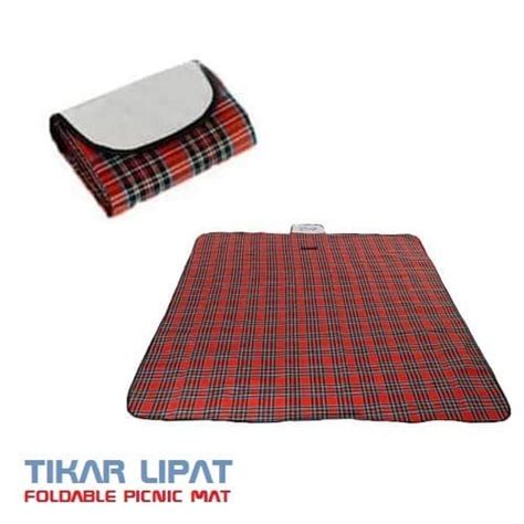 Jual Tikar Piknik Lipat Karpet Anti Air Waterproof Foldable Picnic