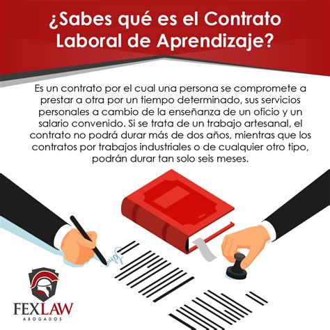 Conoces Qu Es El Contrato De Aprendizaje Fexlaw