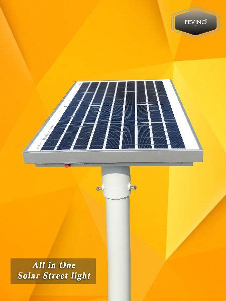 Solar Street Light MNRE 12 W Certification BIS At Rs 8 600 Piece