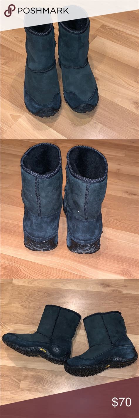 Merrell Yeti Camellion Sheepskin Size 10 Rain Boots Merrell Sheepskin