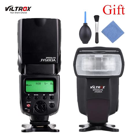 VILTROX JY 680A Flash Speedlite Universal Camera LCD Flash Speedlite ...