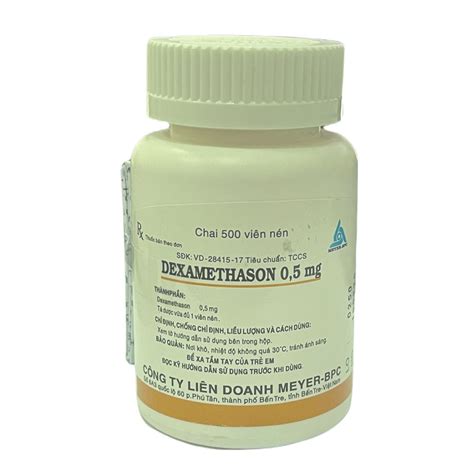 Dexamethasone Mg L Vi N N N Meyer Gi Thu C Hapu