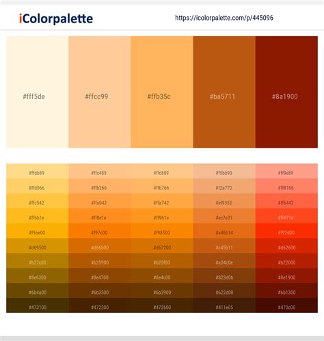 150+ Latest Color Schemes with Peach Orange Color tone combinations ...