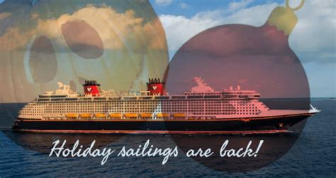 Disney Cruise Line 2023 Holiday Sailings | Disney Dining