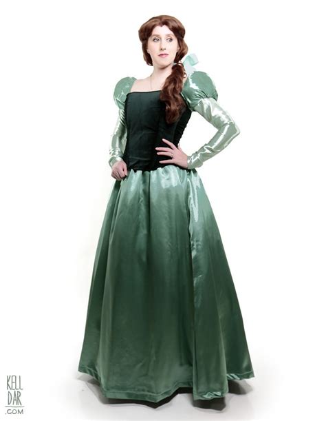 Disney Princess Belle Green Dress