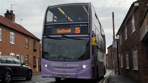 Nottingham City Transport Scania N230UD Enviro 400 618 YN14 MTY