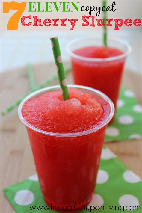 Copycat 7 Eleven Cherry Slurpee Recipe Famous Drive In Beverage