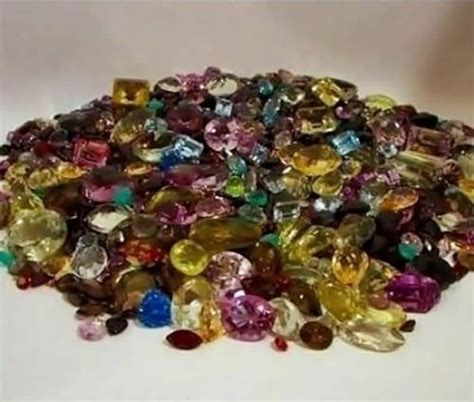 Carats Mixed Loose Gemstones Natural Gemstones Mix Mixed Etsy