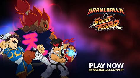 Brawlhalla anuncia colaboração Street Fighter Project N