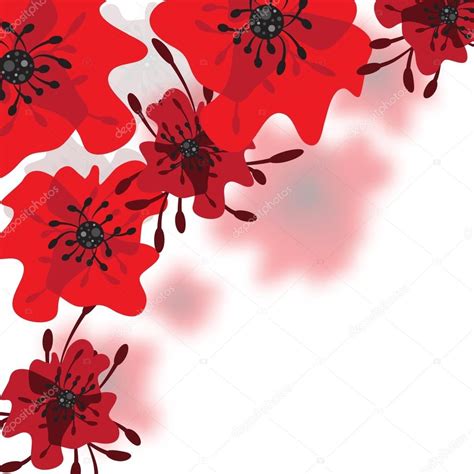 536 Background Flower Red Picture - MyWeb