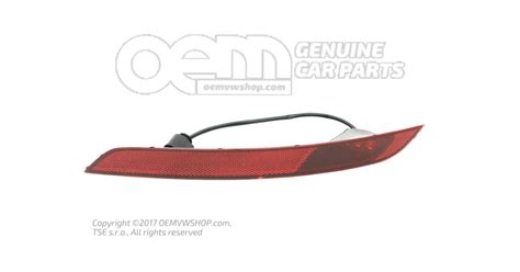 57A945701 LED rear fog light reflector (right-hand traffic only ...