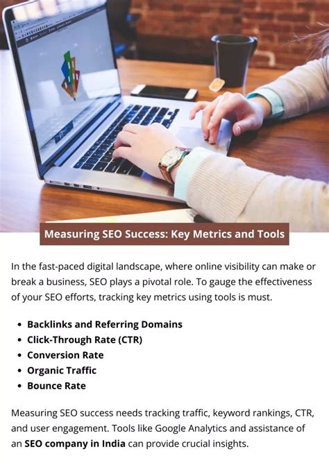 Ppt Measuring Seo Success Key Metrics And Tools Powerpoint