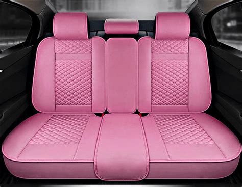 Pink Cover Seats For Cars Velcromag